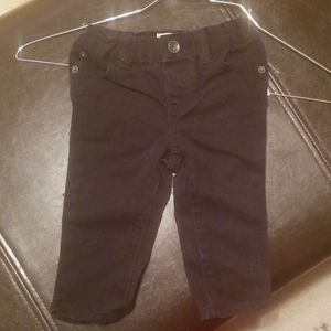 Black skinny jeans 9-12m